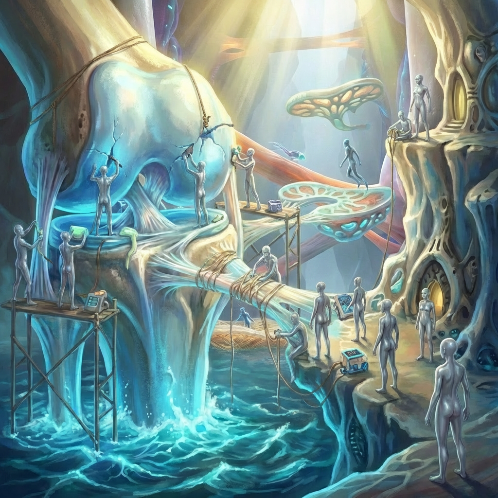 Building The Knee Joint